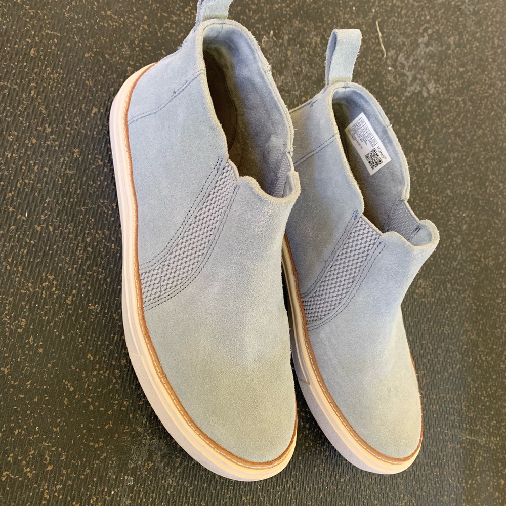 Toms Women’s Light Blue Slip-On Booties